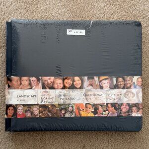 NEW Creative Memories Album Landscape 10x12 Dark Green with Pages